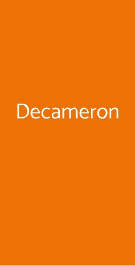 Decameron, Certaldo