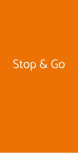 Stop & Go, Roma