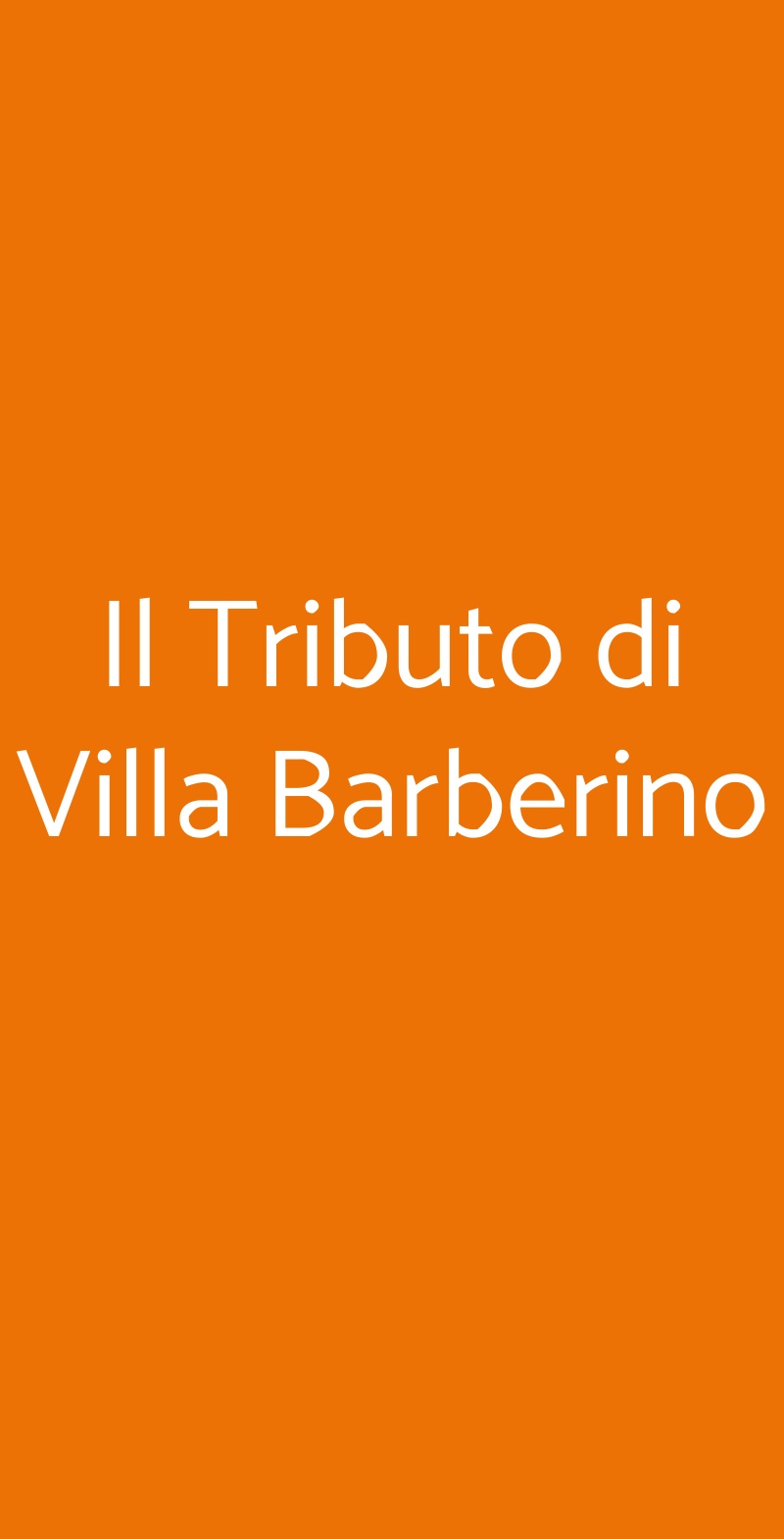 Il Tributo Di Villa Barberino, Cavriglia