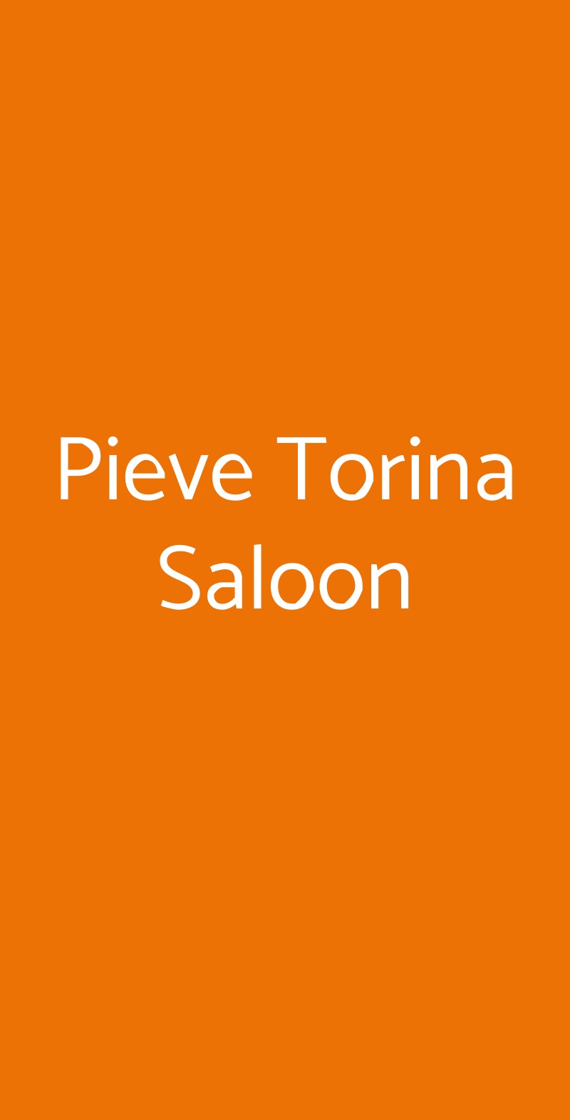 Pieve Torina Saloon, Pieve Torina