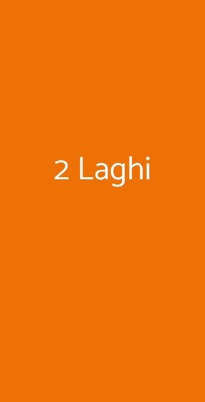 2 Laghi, Saline