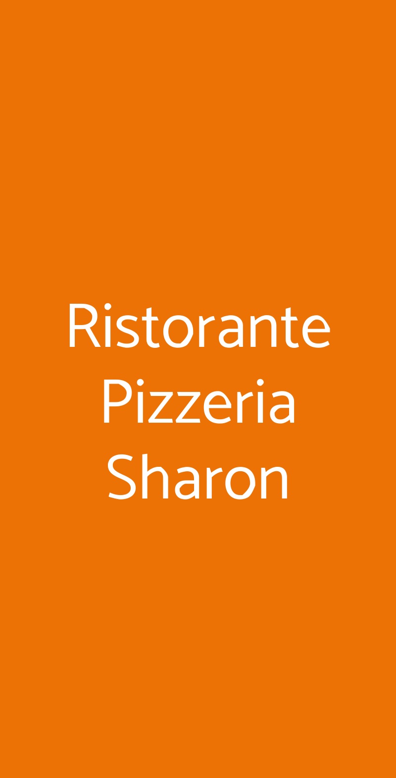 Ristorante Pizzeria Sharon, Ravanusa