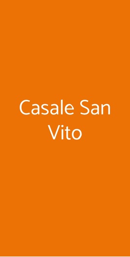 Casale San Vito, San Vito