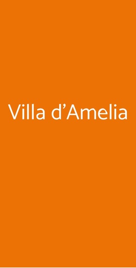 Villa D'amelia, Benevello