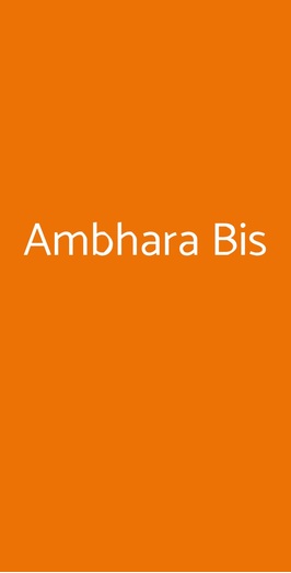 Ambhara Bis, Torino