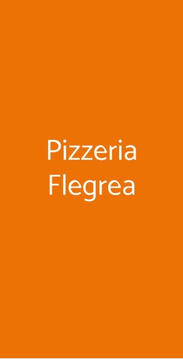 Pizzeria Flegrea, Torino