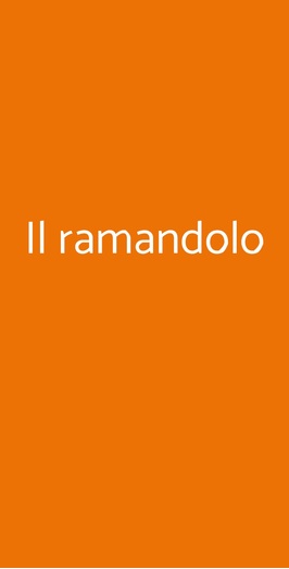 Il Ramandolo, Bologna