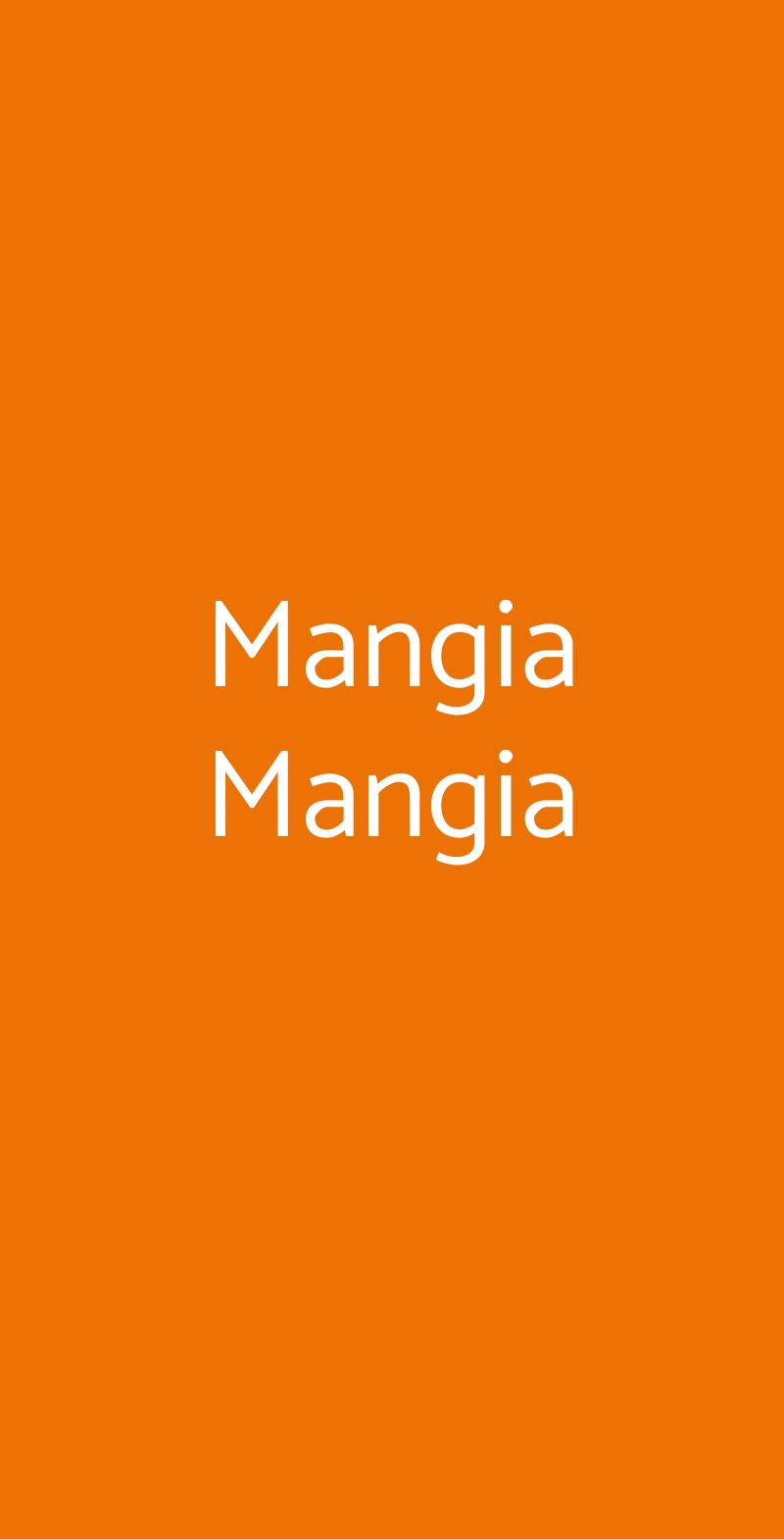 Mangia Mangia Ruffano menù 1 pagina