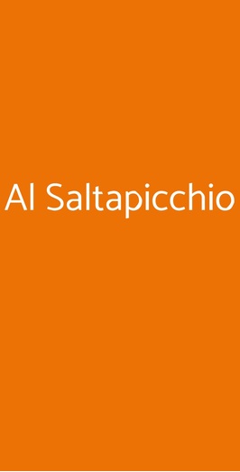 Al Saltapicchio, Monteleone D'Orvieto