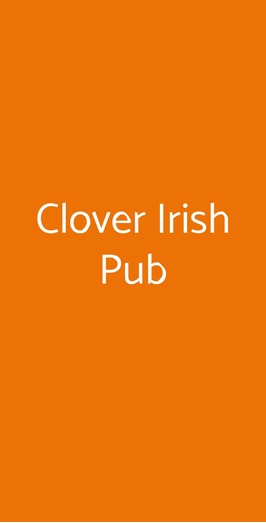 Clover Irish Pub, Aversa