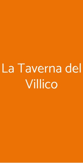 La Taverna Del Villico, Canossa