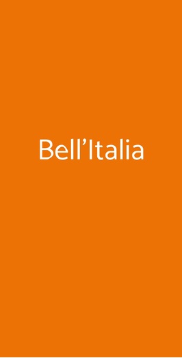 Bell'italia, Roreto
