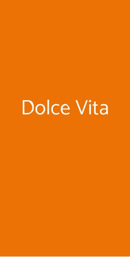 Dolce Vita, Campione d'Italia