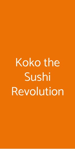 Koko The Sushi Revolution, Quartu Sant'Elena