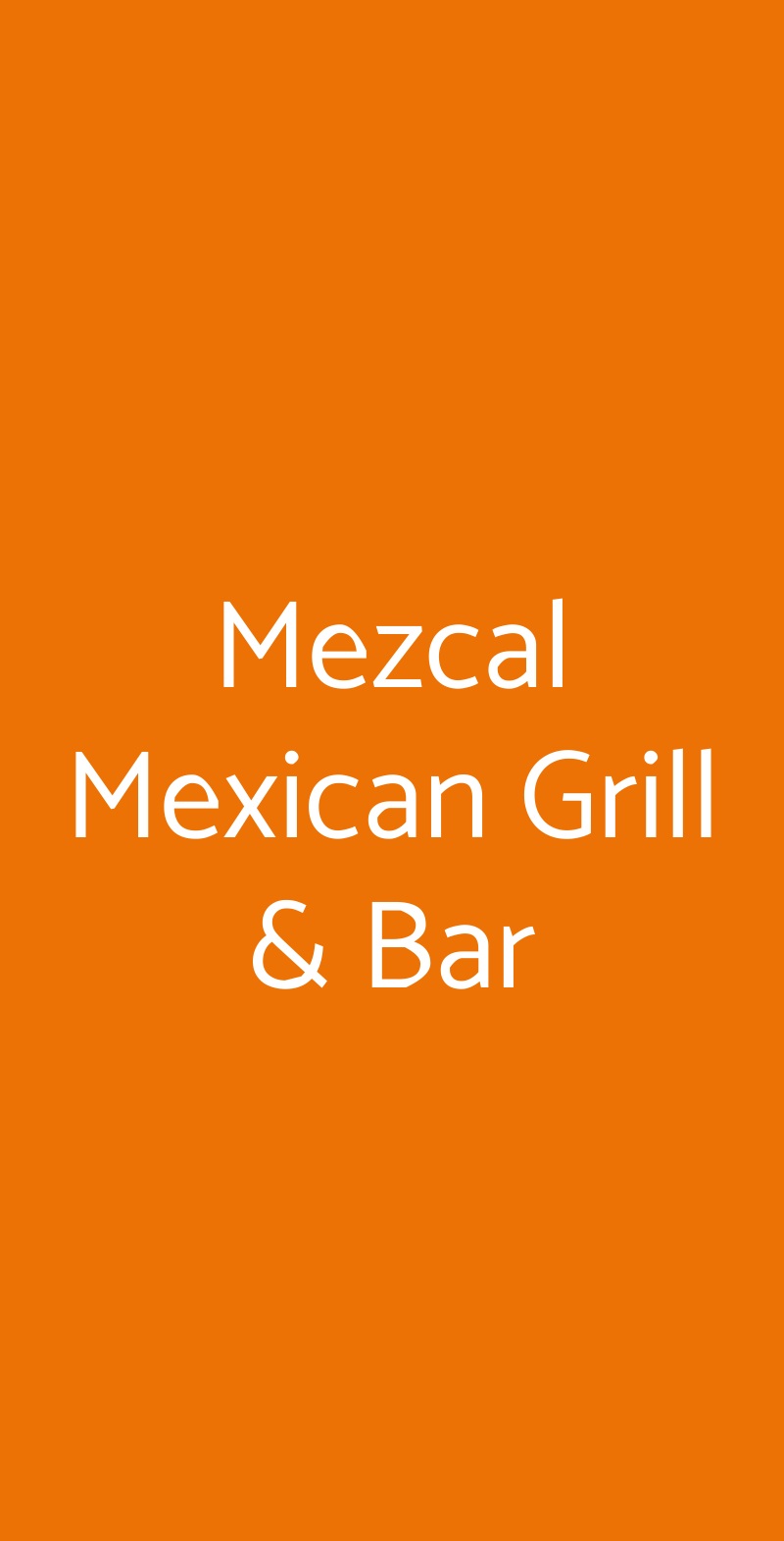 Mezcal Mexican Grill & Bar, Torino