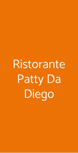 Ristorante Patty Da Diego, Riccione