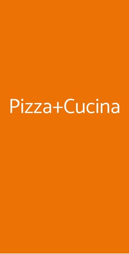 Pizza+cucina, Milano