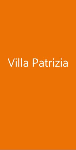 Villa Patrizia, Montecatini Terme
