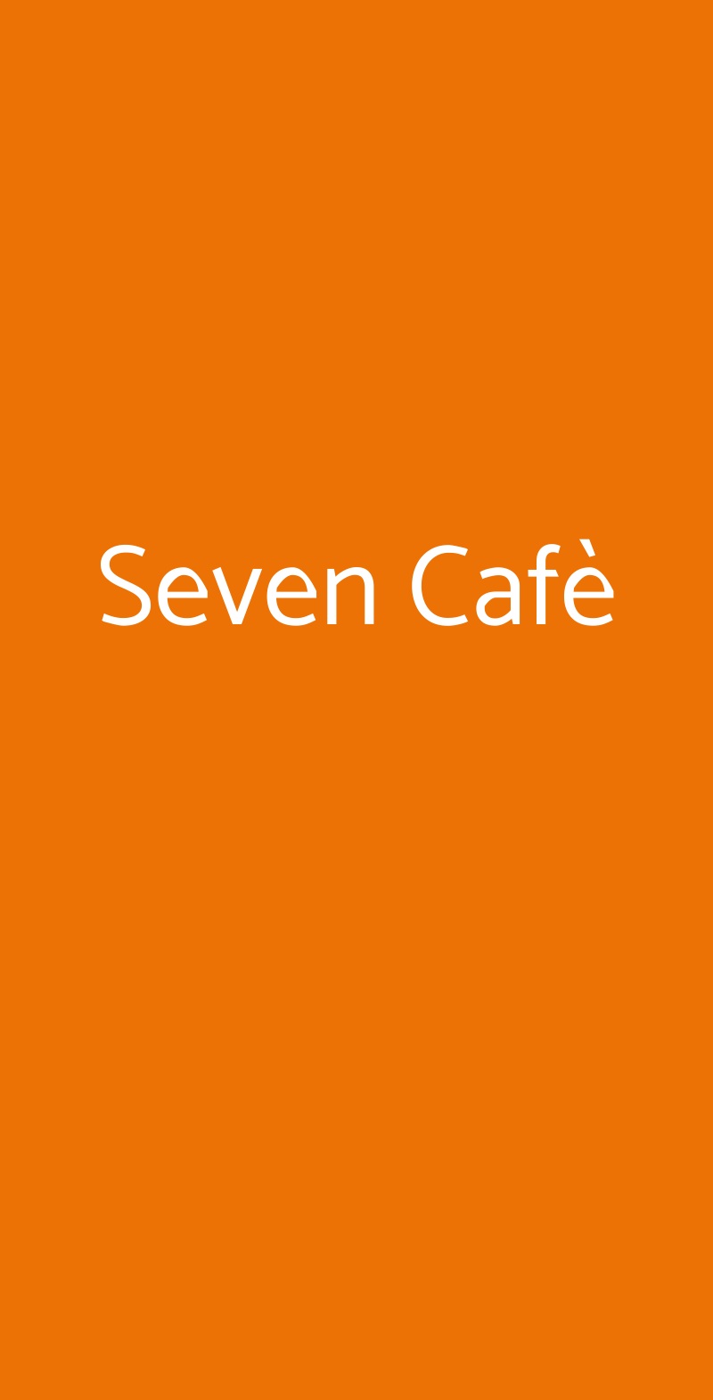 Seven Cafè, Monteleone D'orvieto