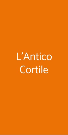 L'antico Cortile, Caserta