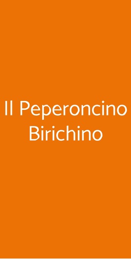 Il Peperoncino Birichino, Napoli