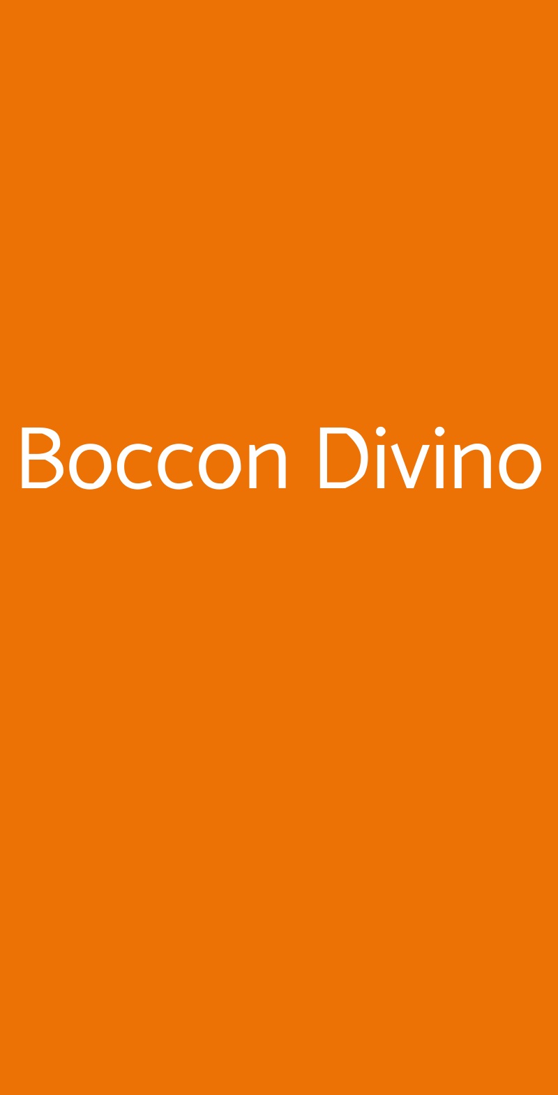 Boccon Divino Le Palaie menù 1 pagina