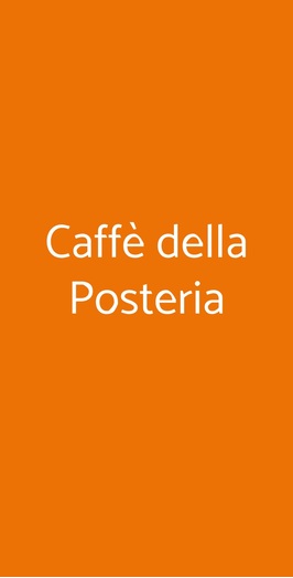 Caffè Della Posteria, Cusago