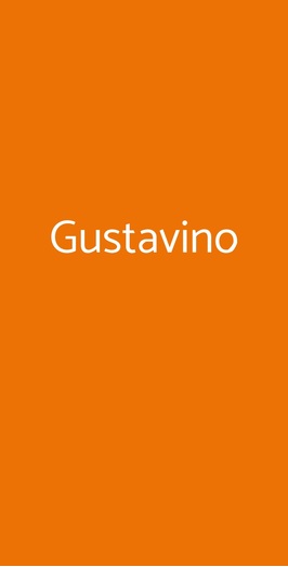 Gustavino, Firenze