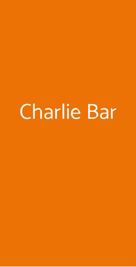 Charlie Bar, Pinerolo