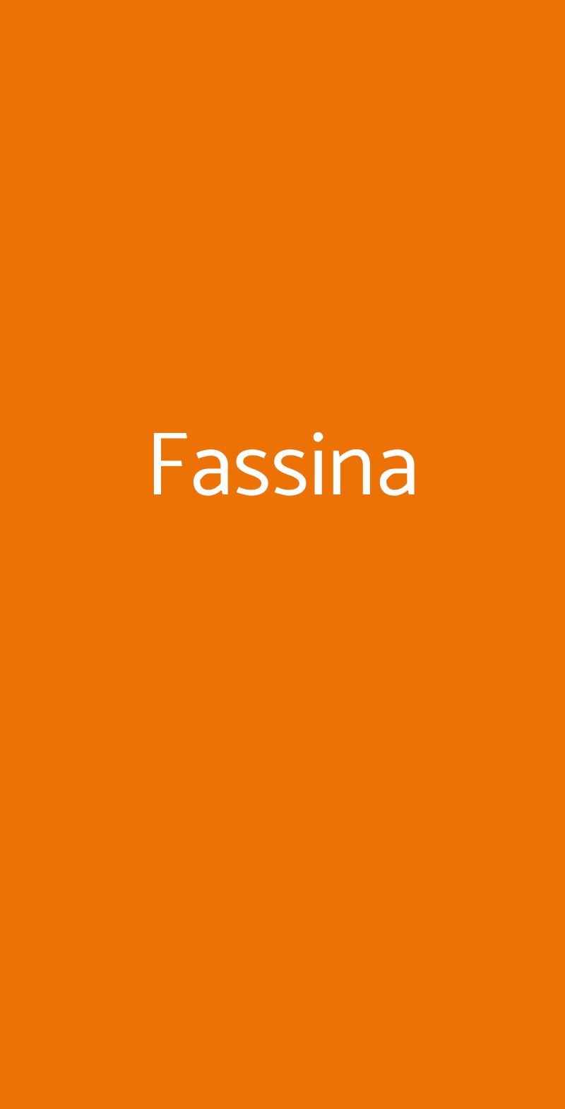 Fassina Fontanafredda menù 1 pagina