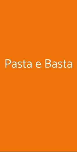 Pasta E Basta, Torino