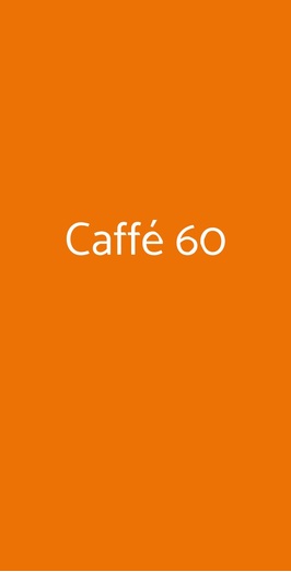 Caffé 60, Seggiano