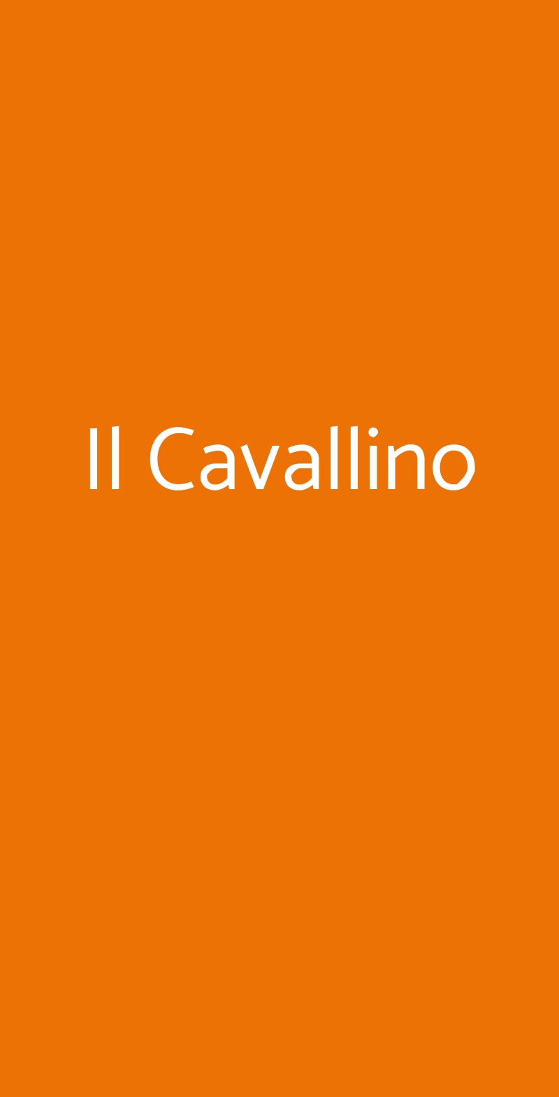 Il Cavallino, Veano