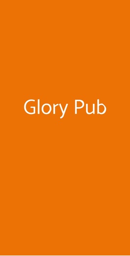 Glory Pub, Napoli