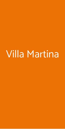 Villa Martina, Fermignano