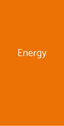 Energy