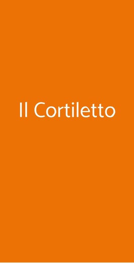 Il Cortiletto, Milano