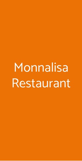 Monnalisa Restaurant, Comacchio