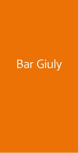 Bar Giuly, Pontedera
