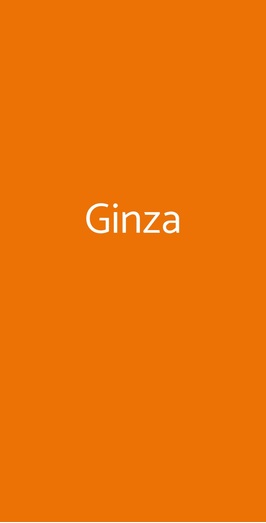 Ginza, Trieste