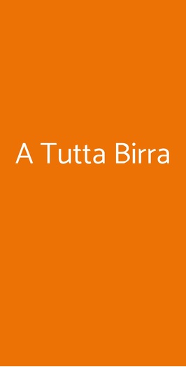 A Tutta Birra, Gaiole In Chianti