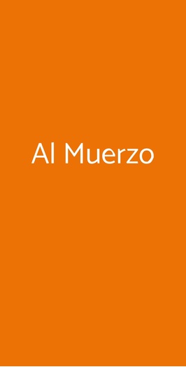 Al Muerzo