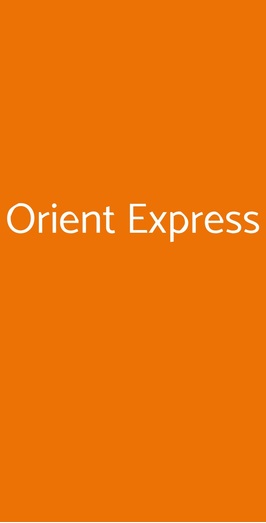 Orient Express, Ponte San Nicolò