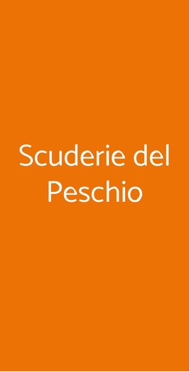 Scuderie Del Peschio, Campobasso