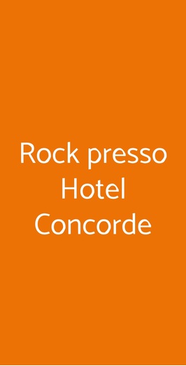 Rock Presso Hotel Concorde, Arona