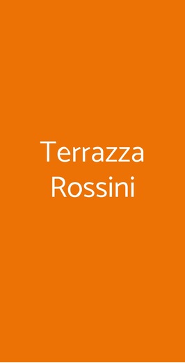 Terrazza Rossini, Firenze