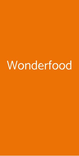Wonderfood, Quinto Vercellese