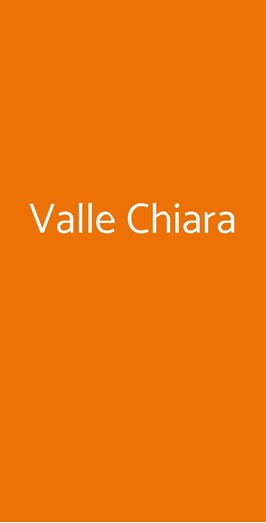 Valle Chiara, Castellina in Chianti