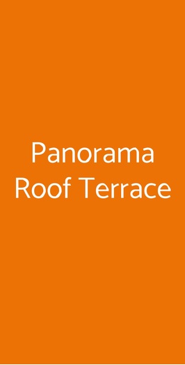 Panorama Roof Terrace, Maiori