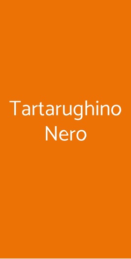 Tartarughino Nero, Roma
